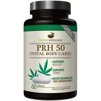 PRH (Phyto Rich Hemp) Total Body Care 50 mg, Value Size, 60 Capsules, Natural Alchemist