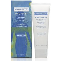 Pro-Gest Natural Progesterone Cream Paraben Free, 4 oz, Emerita