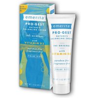 Pro-Gest Cream with Vitamin D3, Natures Balancing Cream, 4 oz, Emerita