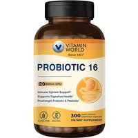 Probiotic 16, Value Size, 300 Rapid Release Vegetarian Capsules, Vitamin World