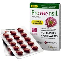 Promensil Menopause, Double Strength, Hot Flashes Relief, 30 Tablets, PharmaCare Labs