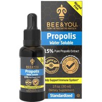 Propolis Water Soluble, Alcohol Free, 1 oz, Bee & You