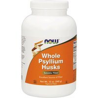 Whole Psyllium Husks, 12 oz, NOW Foods