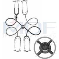 Pulse Time Teaching Stethoscope - 4 Parties, Model 757PT, MDF Instruments