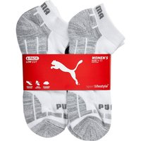Puma Ladies No Show Sock, 8 Pack