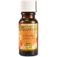 Pure Essential Oil Citronella, 0.5 oz, Natures Alchemy