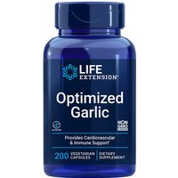 Optimized Garlic, Standardized Garlic Extract, 200 Vegetarian Capsules, Life Extension