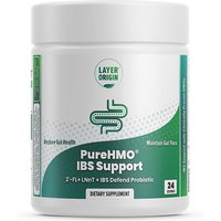 PureHMO IBS Support with IBS Defend Probiotic, 24 Servings, Layer Origin Nutrition