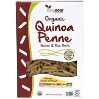 Quinoa Penne, Organic, Gluten-Free Pasta, 8 oz, NOW Foods