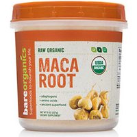 Raw Organic Maca Root Powder, 8 oz, BareOrganics Superfoods