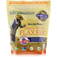 RAW Organics - Organic Golden Flax Seed, 14 oz (397 g), Garden of Life