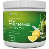 Raw Wheatgrass Juice Powder, Lemon Flavor, 164 g, Dr. Berg Nutritionals