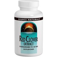 Red Clover Extract, Standardized to 40 mg Isoflavones, 60 Tablets, Source Naturals