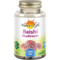 Reishi Mushroom, 100 Vegetarian Capsules, Natures Life