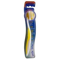 Replaceable Head Natural Toothbrush, Double Tip Extra Soft, Smile Brite