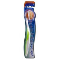 Replaceable Head Natural Toothbrush, V-Wave Extra Soft, Smile Brite