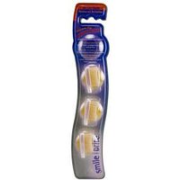 Replacement Heads, Natural Double Tip Extra Soft, 3 heads, Smile Brite