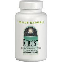 Ribose Chewable 1000mg ( D-Ribose ) 60 wafers from Source Naturals