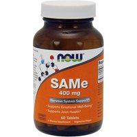 SAMe 400 mg (SAM-e), 60 Tablets, NOW Foods