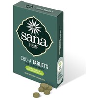 Sana Hemp CBDA Tabs, Natural Source of CBD-A, 30 Tablets