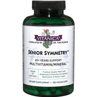 Senior Symmetry, 65+ Multivitamin, 180 Vegetarian Capsules, Vitanica