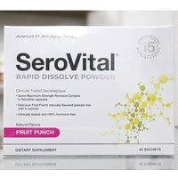 SeroVital Rapid Dissolve Powder, Fruit Punch, 40 Sachets