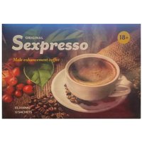 Sexpresso Original, Male Enhancement Coffee, 1 Sachet
