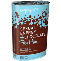 Eat Play Love Sexual Energy + Chocolate for Him, Espresso Mints, 20 g, Icon Brands Inc