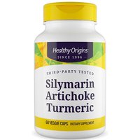 Silymarin Artichoke Turmeric, 60 Veggie Capsules, Healthy Origins