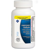 Naproxen Sodium 220 mg, Pain Reliever & Fever Reducer, 400 Caplets, Members Mark