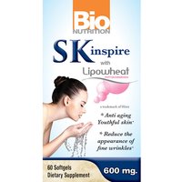 SKinspire with Lipowheat, 60 Softgels, Bio Nutrition Inc.