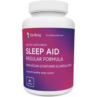 Sleep Aid Regular Formula, 90 Capsules, Dr. Berg Nutritionals