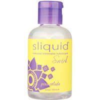 Sliquid Swirl Natural Intimate Lubricant, Pina Colada, 4.2 oz