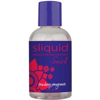 Sliquid Swirl Natural Intimate Lubricant, Strawberry Pomegranate, 4.2 oz