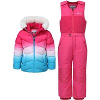 Snozu Kids 2-piece Snowsuit, Pink Ombre