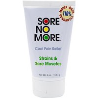 Sore No More Cool Pain Relief Gel, for Strains & Sore Muscles, 4 oz Tube