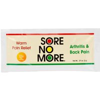 Sore No More Warm Pain Relief Gel, for Arthritis & Back Pain, 2 g Sample Packet