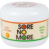 Sore No More Warm Pain Relief Gel, for Arthritis & Back Pain, 8 oz Jar