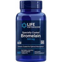 Specially-Coated Bromelain, 60 Enteric Coated Vegetarian Tablets, Life Extension