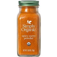 Spicy Curry Powder, 2.8 oz, Simply Organic