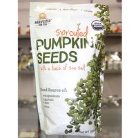 Sprouted Pumpkin Seeds with Sea Salt, 22 oz, Harvested For You