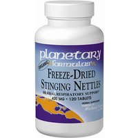 Stinging Nettles Freeze-Dried 420mg 60 tabs, Planetary Herbals
