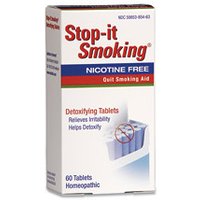 Stop-It Smoking Detoxifying 60 tabs, NatraBio (Natra-Bio)
