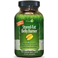 Stored-Fat Belly Burner, 60 Liquid Soft-Gels, Irwin Naturals