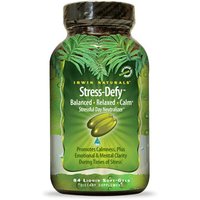 Stress-Defy Balanced & Relaxed, 84 Liquid Soft-Gels, Irwin Naturals