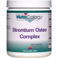 Strontium Osteo Complex Chewable, 180 Tablets, NutriCology