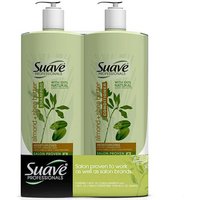 Suave Professionals Shampoo & Conditioner, Almond & Shea Butter, 40 oz x 2 Pack