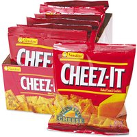 Sunshine Cheez-It Baked Snack Crackers Snack Pack, 1.5 oz x 8 ct