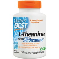 Suntheanine L-Theanine, 150 mg, 90 Veggie Caps, Doctors Best