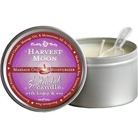 3-in-1 Suntouched Massage Candle with Hemp & Soy, Harvest Moon, 6.8 oz, Earthly Body